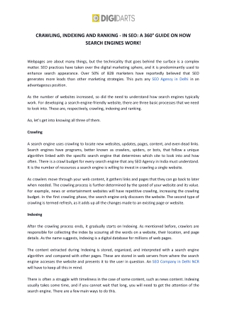 Learn How Search Engines Work - A Complete Guide | DigiDarts