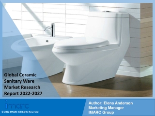 Ceramic Sanitary Ware Market ,Size, Share, Trends, Industry Scope 2022-2027