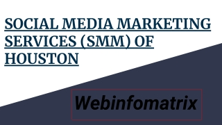 SOCIAL MEDIA MARKETING SERVICES