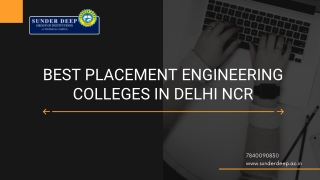 Top Ten BTech Colleges in Delhi NCR | B Tech Colleges in Ghaziabad | SDGI