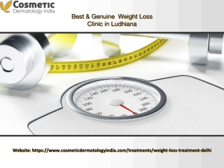 Best & Genuine  Weight Loss Clinic in Ludhiana