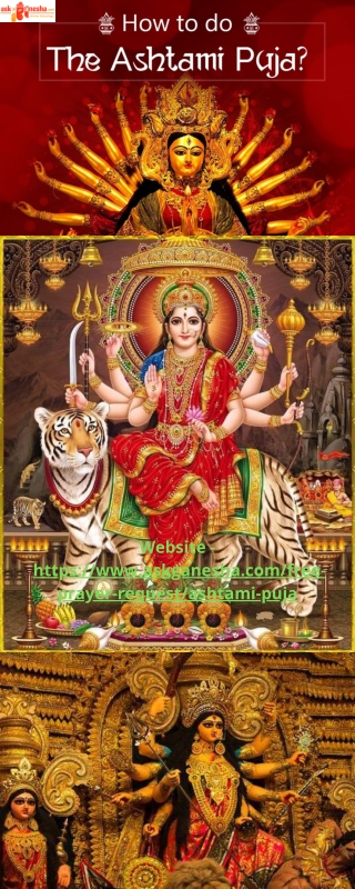 Maa Durga Ashtami Puja and Bhandara at Shiv Narayani Dham Temple
