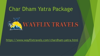 Char Dham Yatra Package