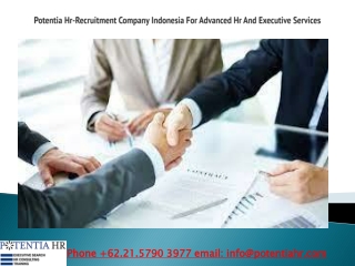Potentia Hr-Recruitment Company Indonesia For Advanced Hr And Executive Services