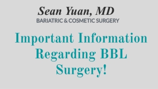 Brazilian Butt Lift | Aesthetic and Bariatrics