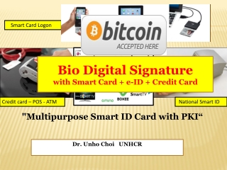 " Multipurpose Smart ID Card with PKI “