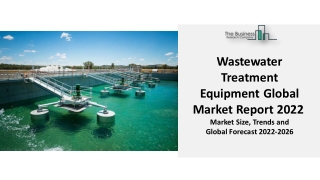 Wastewater Treatment Equipment Market 202-2031 : By Future Trends, Top Companies