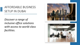 Affordable business Setup in Dubai