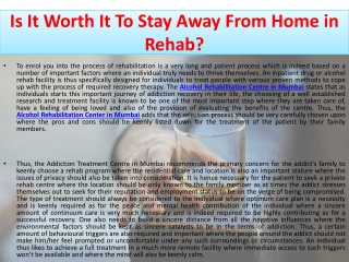 Alcohol rehabilitation Centre in Mumbai