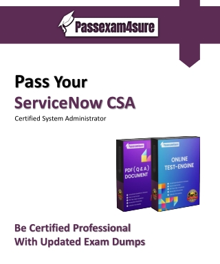 Vital ServiceNow  CSA Dumps - Get 20% OFF [ 2022]