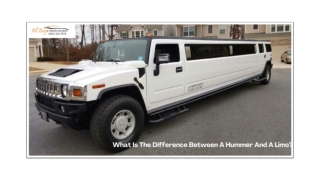 WHAT IS THE DIFFERENCE BETWEEN A HUMMER AND A LIMO?