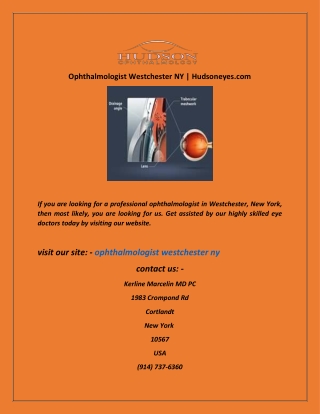 Ophthalmologist Westchester NY