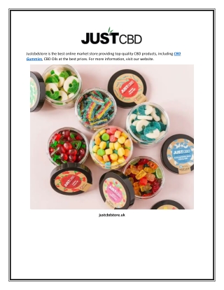 cbd gummies | Justcbdstore.uk