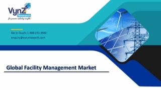 Global Facility Management Market – Analysis and Forecast (2021-2027)