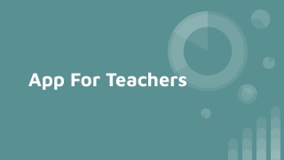 App For Teachers