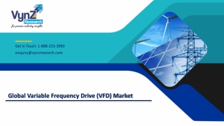 Global Variable Frequency Drive (VFD) Market – Analysis and Forecast (2021-2027)