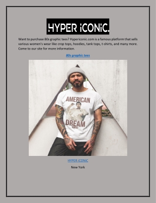 80s Graphic Tees  Hypericonic.com
