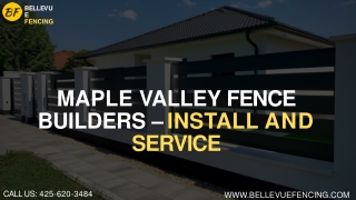 Maple Valley Fence