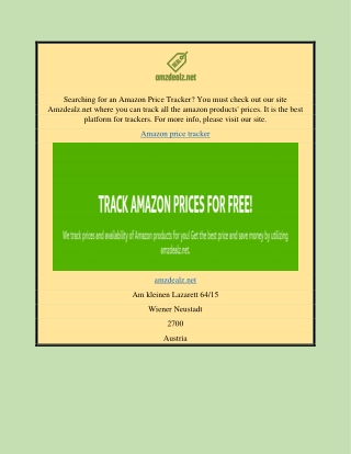 Amazon Price Tracker  Amzdealz.net