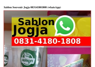 Sablon Souvenir Jogja Ô8З1~418Ô~18Ô8{WhatsApp}