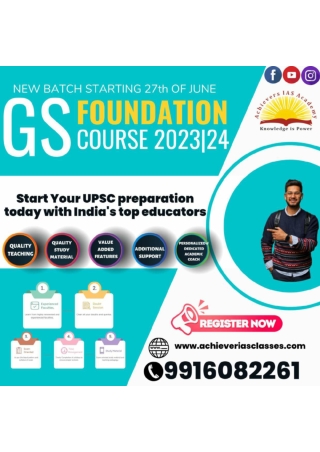 Best IAS Coaching in Bangalore Achievers IAS