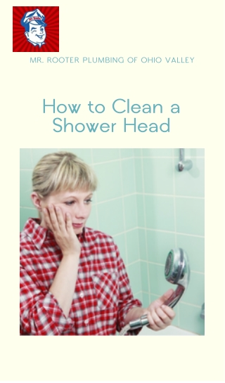 How to Clean a Shower Head