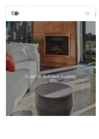 Custom Builders Sydney