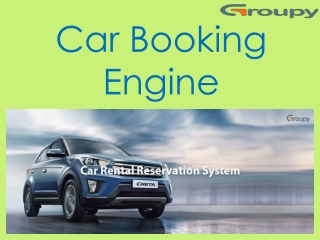Car Booking Engine