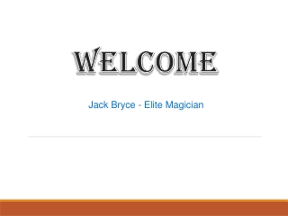 Get the Best Wedding Magician in Alnwickhill