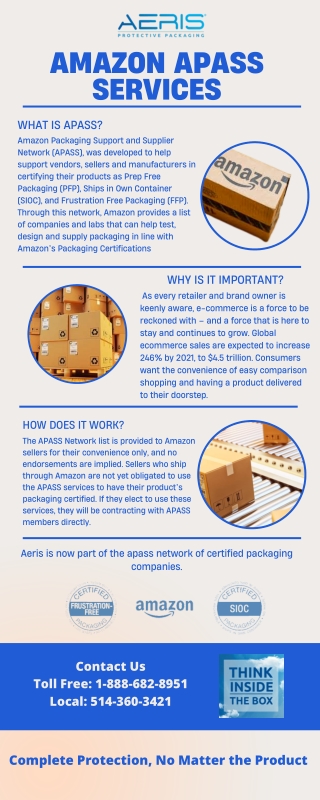 Amazon Apass services
