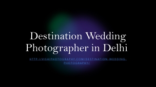 Destination Wedding Photographer in Delhi