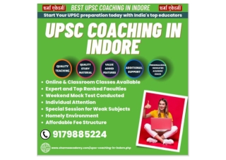 Sharma Academy UPSC Coaching In Indore