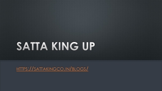 Satta king up