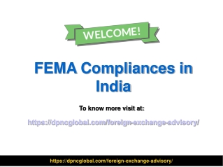 FEMA Compliances in India