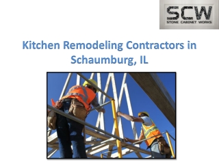 Kitchen Remodeling Contractors in Schaumburg, IL