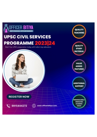 Top IAS Coaching In Chandigarh Officer Bitiya