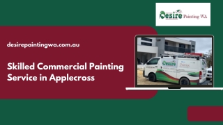 Skilled Commercial Painting Service in Applecross