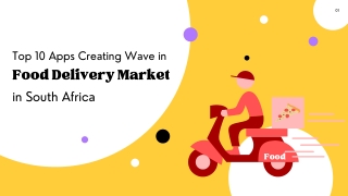 Top 10 Apps Creating Wave in Food Delivery Market in South Africa