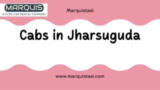 Cabs in Jharsuguda