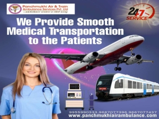 Get Highly Advanced and Trustworthy Air Ambulance in Mumbai and Chennai at Low Fare by Panchmukhi