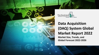 Data Acquisition (DAQ) System Global Market By Component, Type, Industry Trends, Region, Growth Analysis and Forecast to