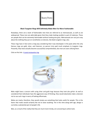 Black cat ring | Rosery Poetry
