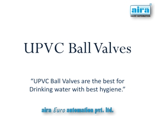 UPVC Ball Valve Manufacturers