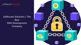 Suffescom Solutions  The Best  DAO Development Company
