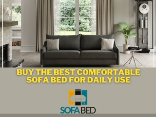Buy The Best Comfortable sofa bed for daily use