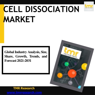 Cell Dissociation Market Scope , Trends and Regional Outlook