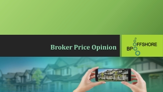 Broker Price Opinion