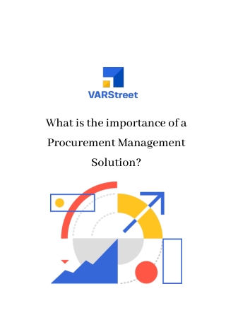 What is the importance of a Procurement Management Solution