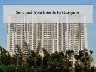 Service Apartments in Gurgaon  | 3 BHK Service Apartments in Gurgaon