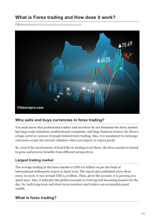 fxlearnpro.com-What is Forex trading and How does it work